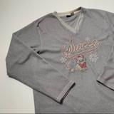 Disney Tops | 027 - Vintage 00s Walt Disney The Aristocats Movie Promo Fleece Sweatshirt | Color: Gray/Pink | Size: M