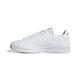 adidas Men's Advantage Sneaker, Ftwr White Ftwr White Green, 10 UK