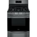 Frigidaire 30" 5 cu. ft. Freestanding Gas Range w/ Convection Oven in White | 48.5 H x 30 W x 25.75 D in | Wayfair GCRG3060AF