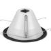 Progress Lighting 6" Recessed Step Baffle Trim For 6" Shallow Housing in Gray | 7.3125 H x 3.75 W in | Wayfair P806006-028