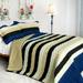 Night in Forest 3PC Vermicelli-Quilted Patchwork Quilt Set (Full/Queen Size)