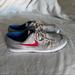 Nike Shoes | Nike Sb Zoom Stefan Janoski Pr Se Silver, Red & Blue Skate Shoes Size 9.5 | Color: Red/Silver | Size: 9.5