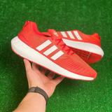 Adidas Shoes | Adidas Swift Run 22 Low Top Mens Running Shoes Red White Gz3497 New Multi Sz | Color: Red/White | Size: 10.5