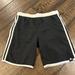 Adidas Swim | Adidas Boys Swim Trunk Velcro Pocket Black White Stripe 13 14 | Color: Black/White | Size: Possibly For 13-14 Year Old