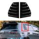 BTGVGSE ABS Car Rear Window Shutter Cover Trim Window Louver Side Vent Trim Decoration Sticker for VW Volkswagen Golf MK6 2010-2014 FOR GTI/R, Car Styling Accessories, 2 Pcs