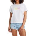 Levi's Damen Graphic Classic Tee T-Shirt Arctic Ice (Schwarz) L