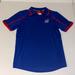 Adidas Shirts | Adidas Climalite Medium Ku Jayhawks Blue And Red Shirt Sleeve Men’s Polo Shirt | Color: Blue/Red | Size: M