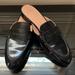 J. Crew Shoes | J. Crew Slip On Leather Loafers. | Color: Black | Size: 7.5