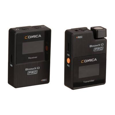 Comica Audio BoomX-D PRO D1 Ultracompact Digital Wireless Microphone System/Recorder (2. BOOMX-D PRO D1(BLACK)