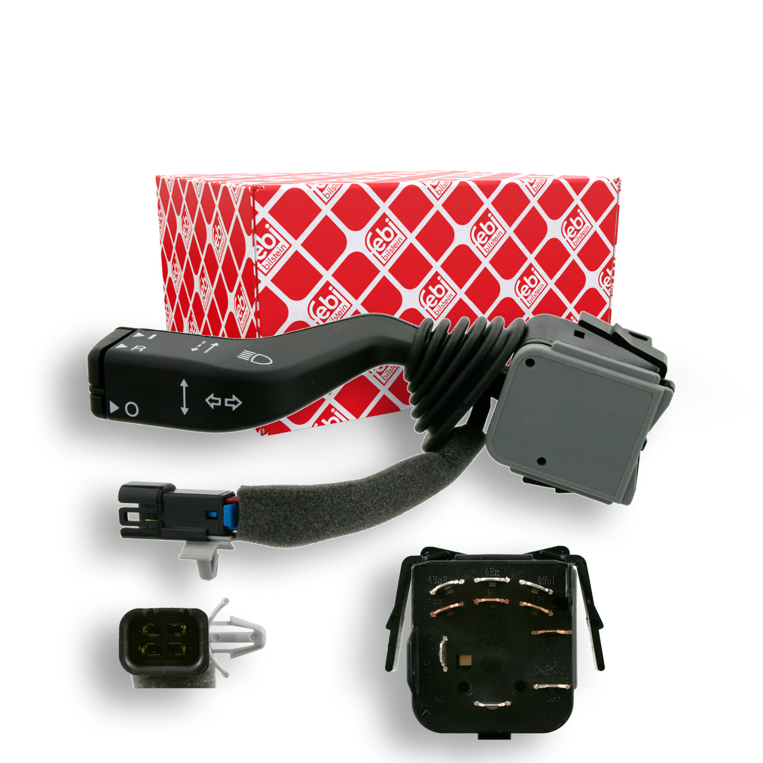 FEBI BILSTEIN Lenkstockschalter für GENERAL MOTORS VAUXHALL OPEL 09181014 009181014 1241224 27941 Image