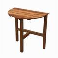 JARDIPOLYS Table pliante arrondie 70 x 44 x 71 cm, ép.1,6cm - pin classe 3 FSC ®