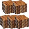 Holzfliesen, FSC®-zertifiziertes Akazienholz, 30 x 30 cm, 1 m² 2 m² 3 m² oder 5 m² - Auswahl 5 m²