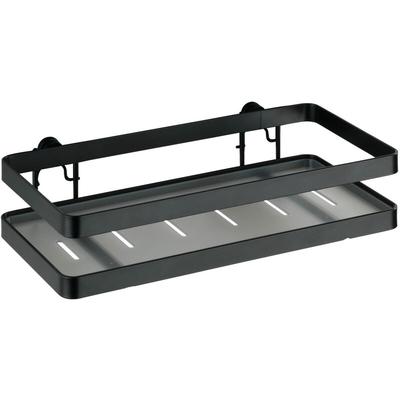 Universalregal Gala, Küchen-Ablage, Küchenregal, Schwarz, pulverbeschichtetes Metall schwarz, Image