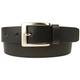 Men's Quality Leather Belt Made in UK, Black, 26-30, XS