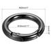 Spring Gate O Rings Round Snap Clips Zinc Alloy for Keyrings Buckle