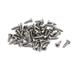 M3.5x12mm 304 Stainless Steel Phillips Drive Pan Head Self Tapping Screws 50pcs - Silver Tone