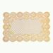 Umber Rea 20 Piece Placemat Set Plastic in Yellow | 17.72 H x 11.81 W x 11.81 D in | Wayfair 03LK7327PRQ039857