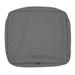 Arlmont & Co. Pina Fadesafe Indoor/Outdoor Cushion Cover Polyester/Cotton Blend in Gray | 4 H in | Wayfair 219226295ACC4805B2E1137091CE659E