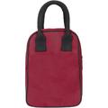 Prep & Savour Blon Reusable Insulated Picnic Tote Bag, Cotton in Red | 11.8 H x 11.8 W x 6.3 D in | Wayfair 7FD78BAC7DED414481A992848C77C924