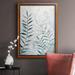 Bayou Breeze Bamboo Whisper I Premium Framed Canvas - Ready To Hang Canvas in Blue/Green | 20 H x 16 W x 2.5 D in | Wayfair