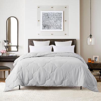 Pendant Down Alternative Comforter by St. James Home in Grey (Size FL/QUE)