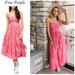 Free People Dresses | Free People Baja Babe Midi Dress In Hot Pink | Color: Pink | Size: Xs