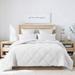 Double Diamond Down Alternative Comforter by St. James Home in White (Size TWIN)