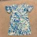 Lilly Pulitzer Dresses | Lilly Pulitzer A Line Dress For Girls | Color: Blue/Cream | Size: 6g