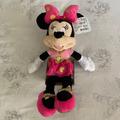 Disney Other | Disney Minnie Mouse Plush | Color: Cream/Pink | Size: 15” Measured From Bow To Feet