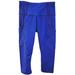 Lululemon Athletica Pants & Jumpsuits | Lululemon Cobalt Blue Capri Activewear Leggings Spandex Yoga Pilates Bottoms | Color: Blue | Size: 4