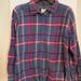 American Eagle Outfitters Tops | American Eagle Flannel Shirt. | Color: Blue/Pink | Size: S
