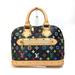 Louis Vuitton Bags | Authentic Louis Vuitton M92646 Monogram Multi Alma Tote Bag Hand Bag Black | Color: Black/Brown | Size: W11.8h9.3d6.3inch