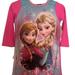 Disney Pajamas | Girl’s 24 M Disney Frozen Elsa And Anna Sleep Pj T | Color: Pink | Size: 24mb