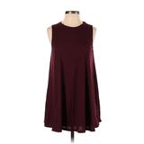 See You Monday Casual Dress - A-Line: Burgundy Dresses - Women's Size X-Small