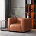 Goyette Faux Leather Club Chair by Christopher Knight Home
