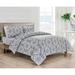 Bibb Home 4 pc Duvet & Down Alternative Comforter Set