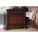 Traditional Formal Look Bedroom Nightstand with 1 Drawers