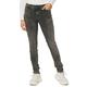 Street One Damen A375665 Jeanshose, Mocca Overdye Black Wash, 27W / 32L EU