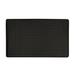 Woven Embossed Faux Leather Anti Fatigue Mat by Achim Home Décor in Black (Size 20 X 39)