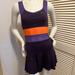 Nike Dresses | Nike Women Tennis Dress Dri-Fit Pleat Shirt S | Color: Orange/Purple | Size: S