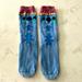 Disney Accessories | Disney Lilo $ Stitch Face Socks | Color: Blue | Size: Osb