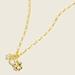 J. Crew Jewelry | J. Crew Nwt 14k Gold-Plated Lucky Charm Necklace | Color: Gold | Size: Os