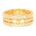 Kate Spade Jewelry | Kate Spade | Crystal Stacking Ring Set | Color: Gold | Size: Various
