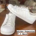 Adidas Shoes | Adidas Superstar Sneakers | Color: White | Size: 7.5