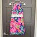 Lilly Pulitzer Dresses | Lilly Pulitzer Halter Neckline Shift Dress Size 00. | Color: Pink | Size: 00