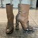 Gucci Shoes | Gucci Boots Ankle Lillian Python With Horsebit Detail $1,595 Sz It 37 | Color: Tan | Size: 7