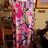 Lilly Pulitzer Dresses | Havana Dress Nwt Size Xl Tipping Point | Color: Blue/Pink | Size: Xl