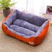 Tucker Murphy Pet™ Dog Bed Pet Kennel Dog Kennel A544FB87169B4DEEA8C8009057385DB2 Cotton in Orange | 6 H x 20 W x 16 D in | Wayfair