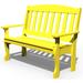 Poly Lumber 4' English Garden Bench