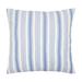 Garrett Euro Sham Blue & White Striped